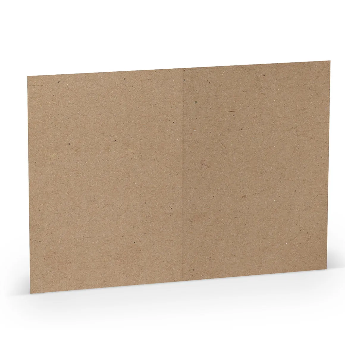 Dobbeltkort A6 5p kraft