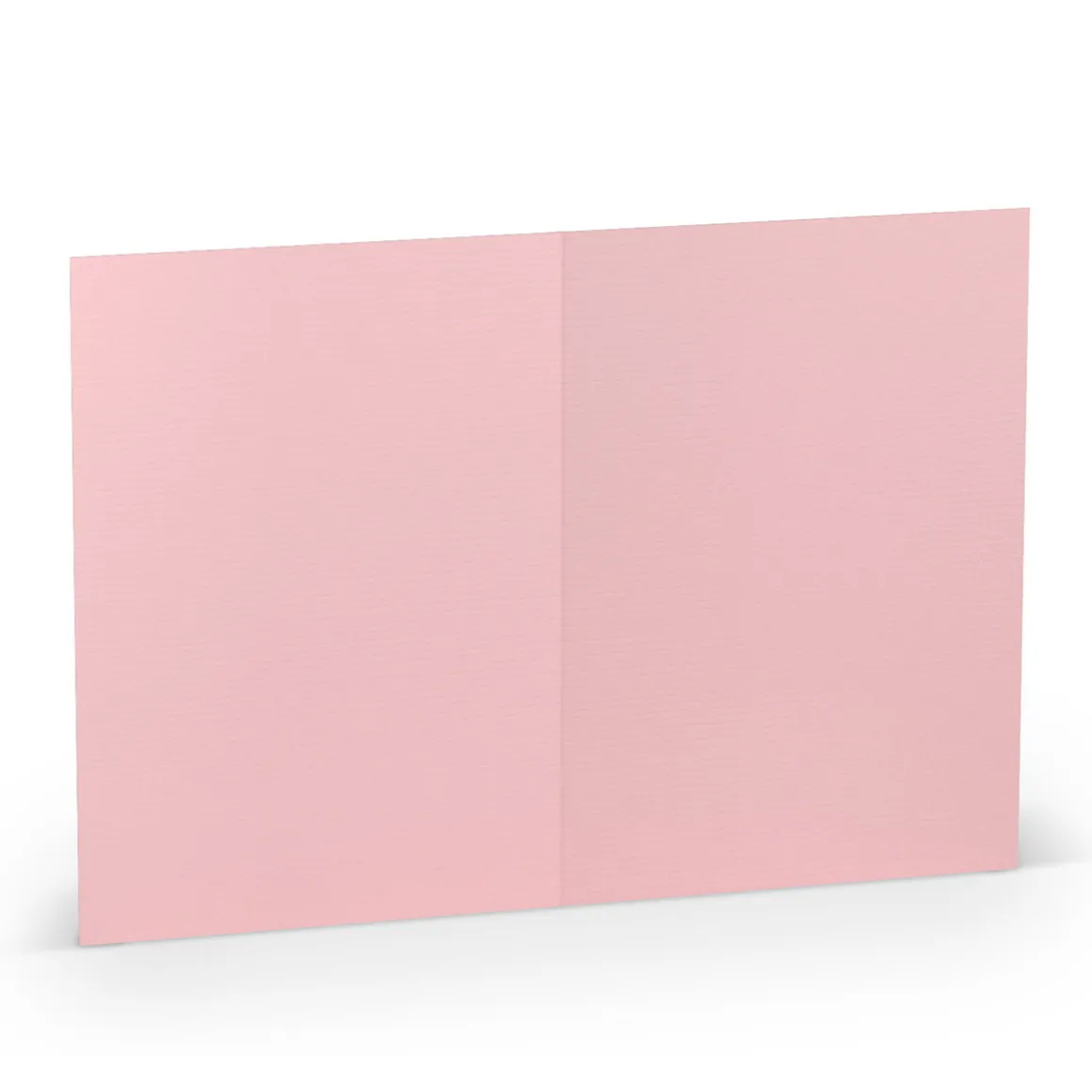 Dobbeltkort A6 5p lys rosa