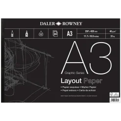 DR Layoutblok 45 g A3