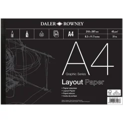 DR Layoutblok 45 g A4
