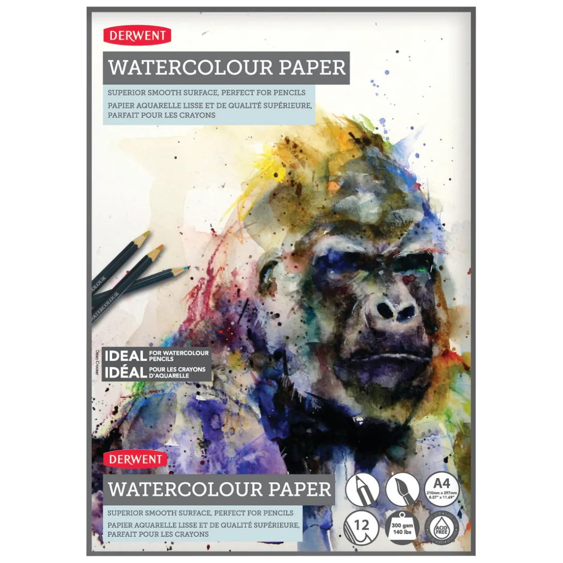 DW Watercolour Pad A4