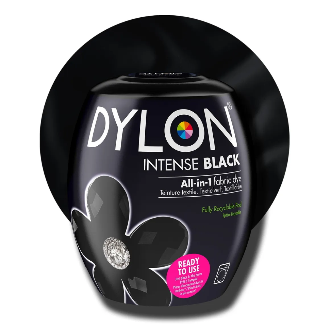 Dylon Pod All-in-1 tekstilfarve – Intense black