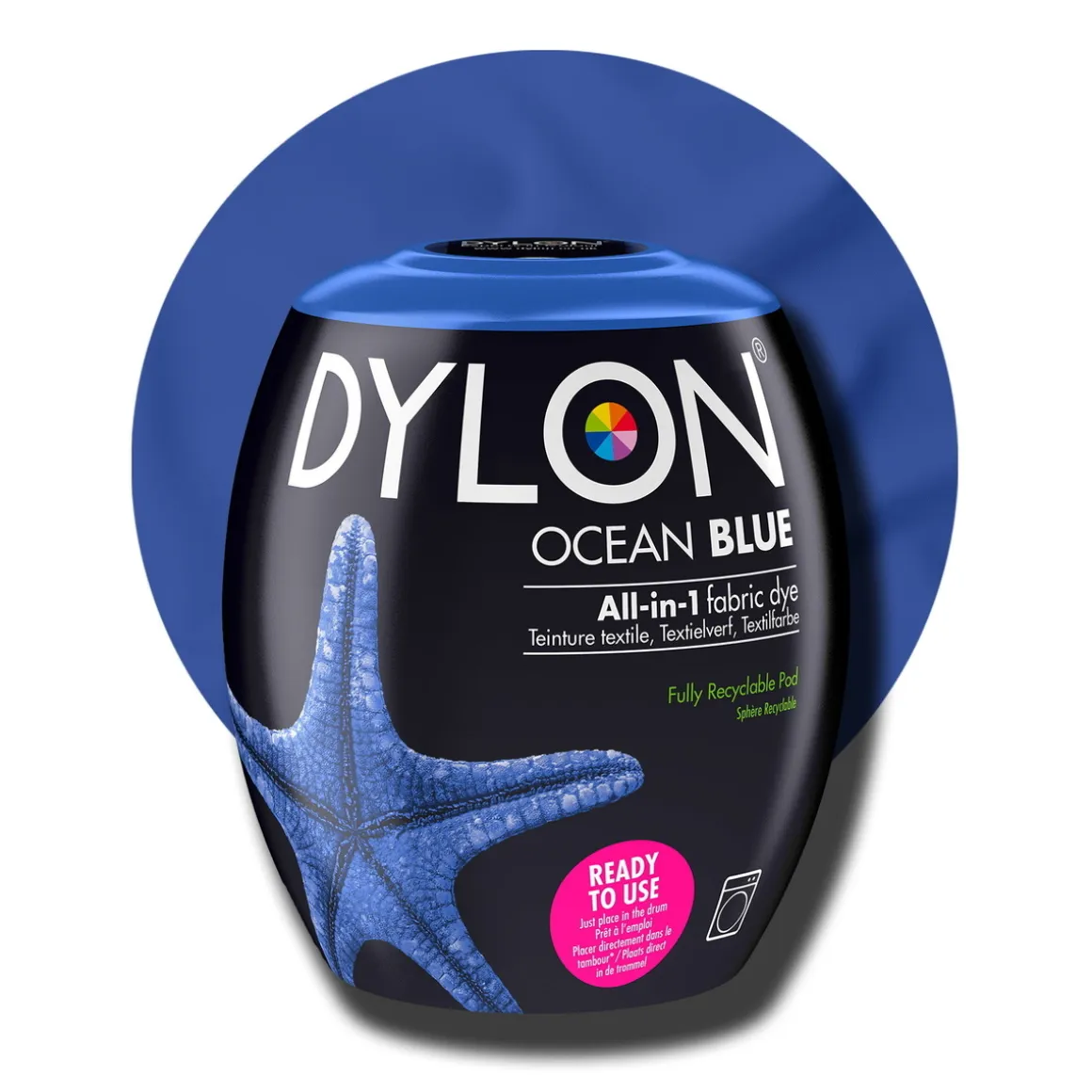 Dylon Pod All-in-1 tekstilfarve – Ocean blue