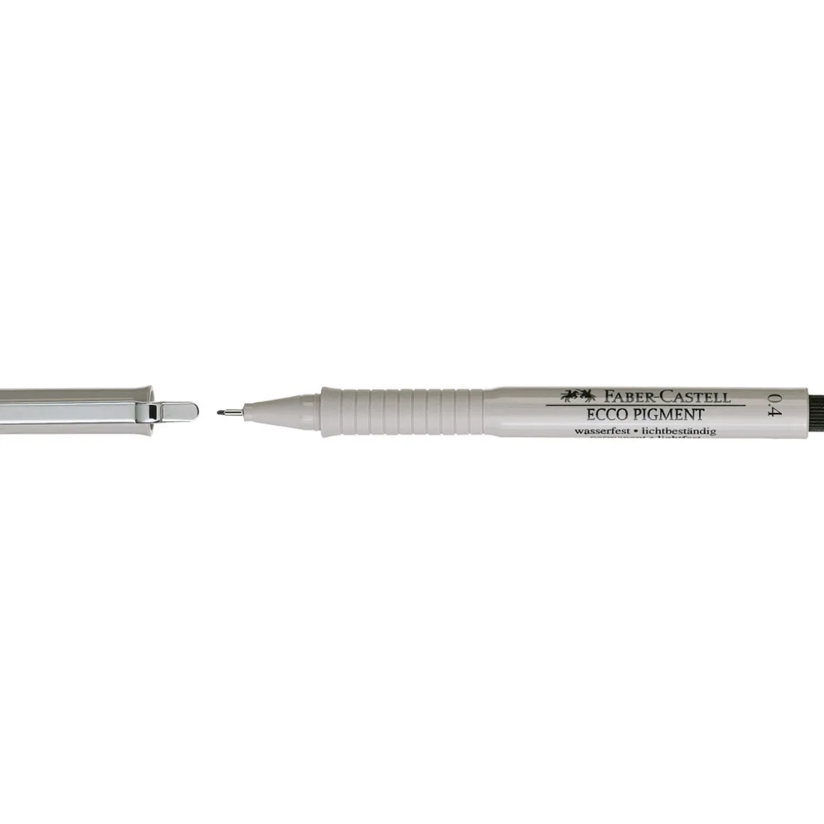 Ecco Pigment tegnepen 0,4 sort