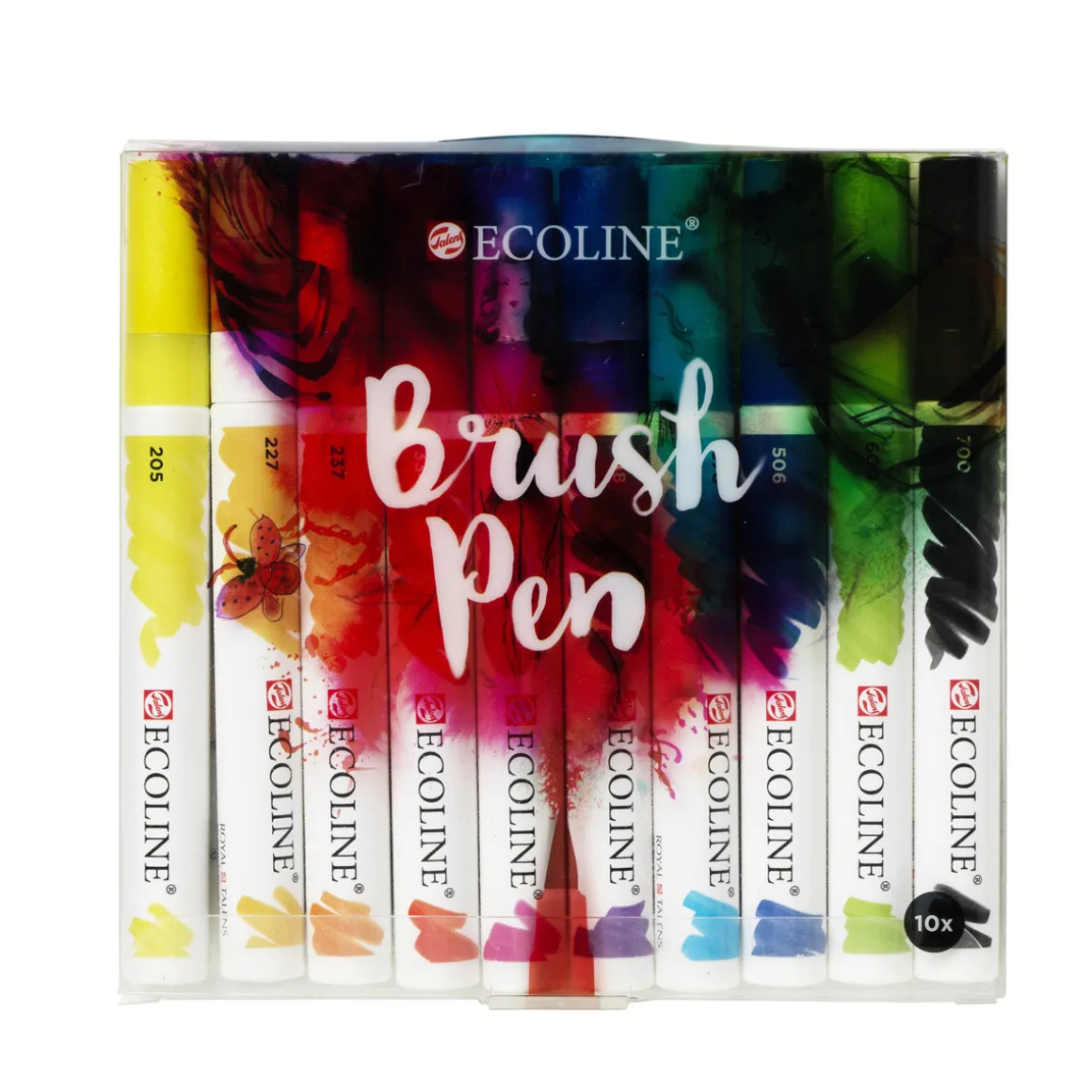 Ecoline Brush Pen Set - Primary 10-pack