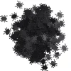 Edderkopper til halloween, mindst 1000 stk. 12×13 mm, konfetti af plast