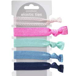 Elastikbånd Colourful, 5 stk. i forskellige udførelser 24-25 cm lange, 2 cm brede