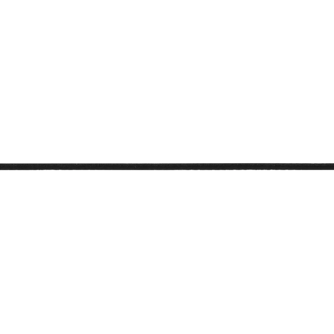 Elastiksnor Ø 2,5 mm/3 m sort
