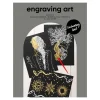 Engraving art Enchanting Gold – scratch art med 3 stk. A4-ark, gyldne motiver