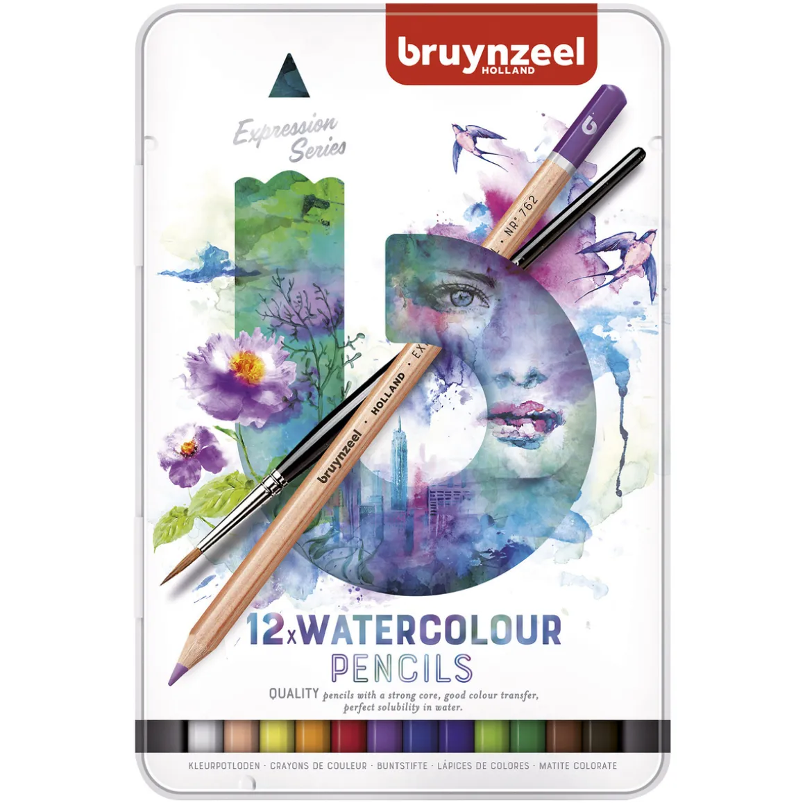 Expression Aquarel pens 12 stk