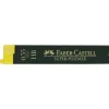 Faber-Castell blyantstift refill – 0,35 mm HB. Indeholder 12 stifter.