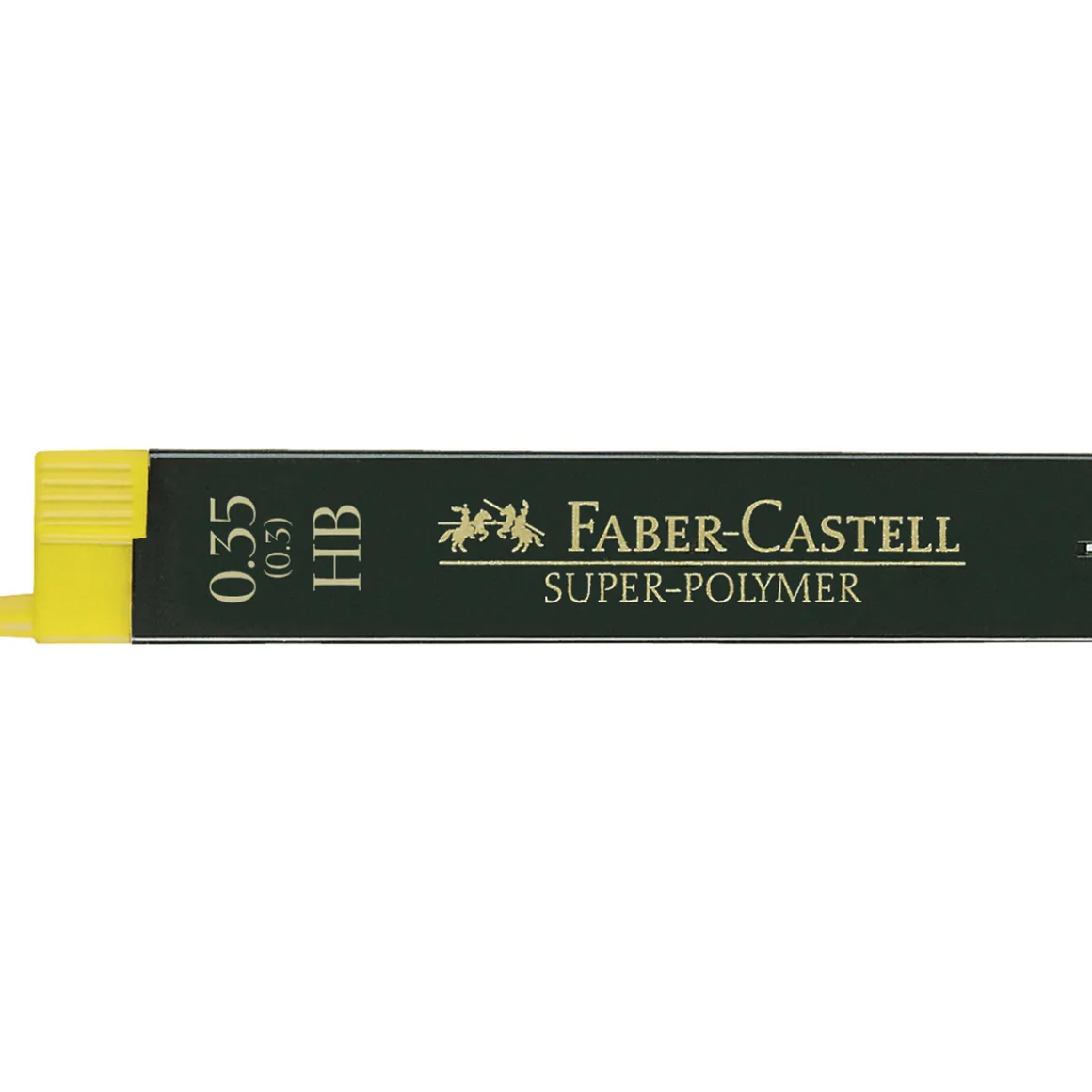 Faber-Castell blyantstift refill – 0,35 mm HB. Indeholder 12 stifter.