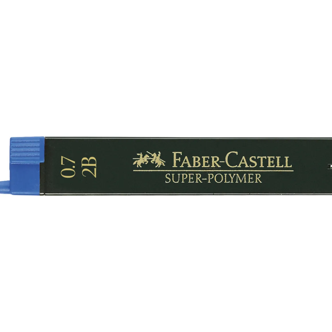 Faber-Castell blyantstift refill – 0,7 mm 2B. Indeholder 12 stifter.