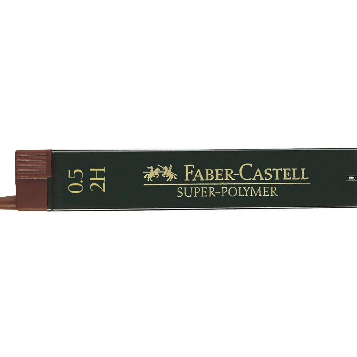 Faber-Castell blyantstift refill – 0,5 mm 2H. Indeholder 12 stifter.