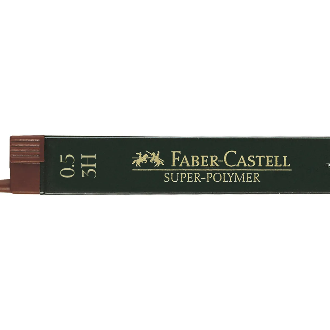 Faber-Castell blyantstift refill – 0,5 mm 3H. Indeholder 12 stifter.