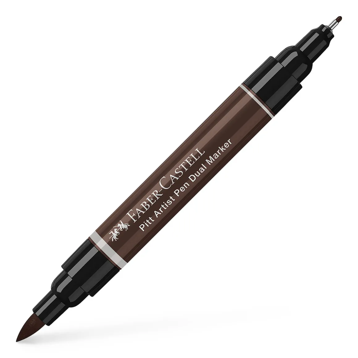 Faber-Castell PITT Artist Pen Dual Marker – Dark sepia 175