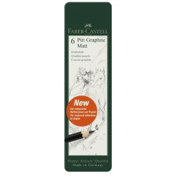 Faber-Castell Pitt Graphite Matt set 6 stk.