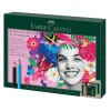 Faber-Castell Polychromos & Pitt Graphite Set, 32 farveblyanter + 6 grafitblyanter
