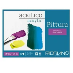 Fabriano Akrylblok 400g 25x35