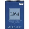 Fabriano akvarelblok F-1264 A4 (210×297 mm), 30 ark, gramvægt 300.