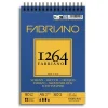 Fabriano spiralbundet skitseblok F-1264 A5 (148×210 mm), 60 ark, 90 g/m²