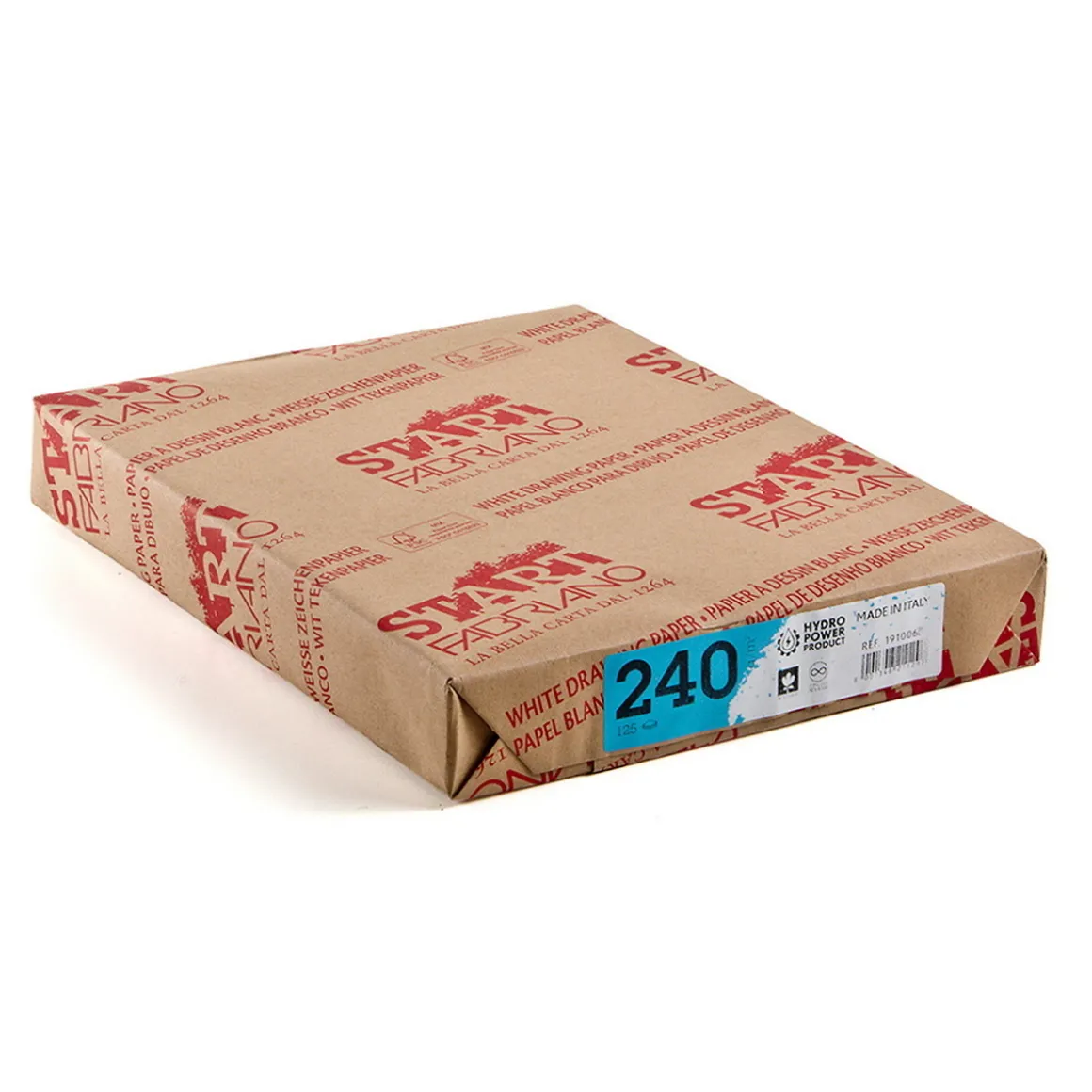 Fabriano Start Drawing storpak A4 – 210×297 mm, 125 ark, 240g/m²