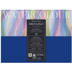 Fabriano Watercolour akvarelblok GF 24×32 cm, 20 ark, 300 g/m²
