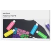 Fabric paint 5×80 ml Bright – 5 tekstilfarver i lyse farver til både lyst og mørkt stof