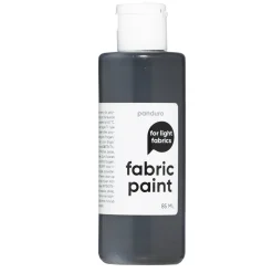 Fabric Paint 85 ml – grå tekstilfarve til lyst stof