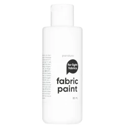 Fabric Paint 85 ml – hvid tekstilfarve til lyst stof