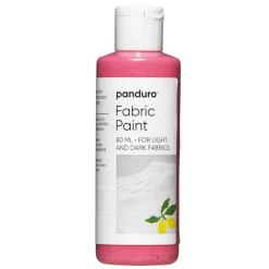 Fabric paint 80 ml – lys rosa tekstilfarve til både lyst og mørkt stof