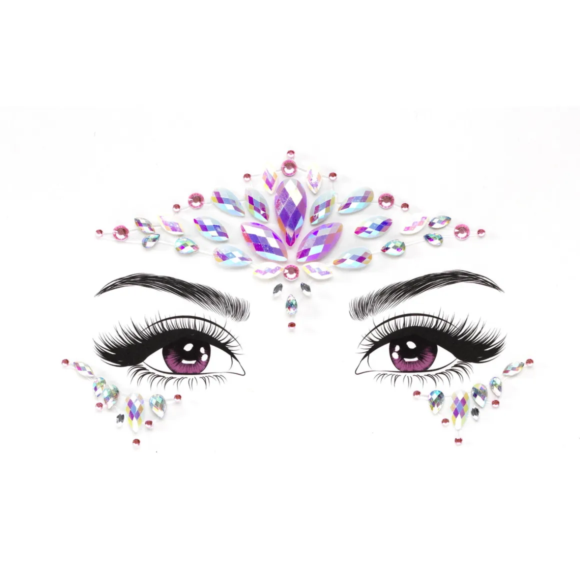 Face Jewels Fairytale Princess – ansigtssmykker som bliver til en eventyrprinsesse!