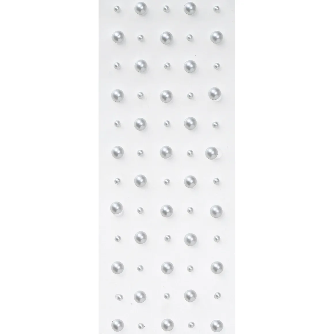 Face Jewels Pearl Dots – 60 perlemorsfarvede runde ansigtssmykker