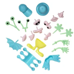 Figurdele af plast, 20 sjove dekorationer til legeler