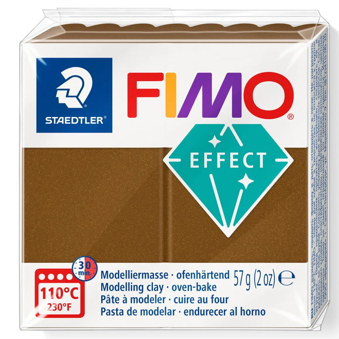 Fimo effect metallic modeller 57 g – bronze 71