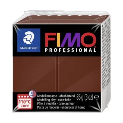 Fimo professional 85g chocolate – modeller til fine detaljer