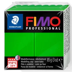 Fimo professional 85g green – modeller til fine detaljer