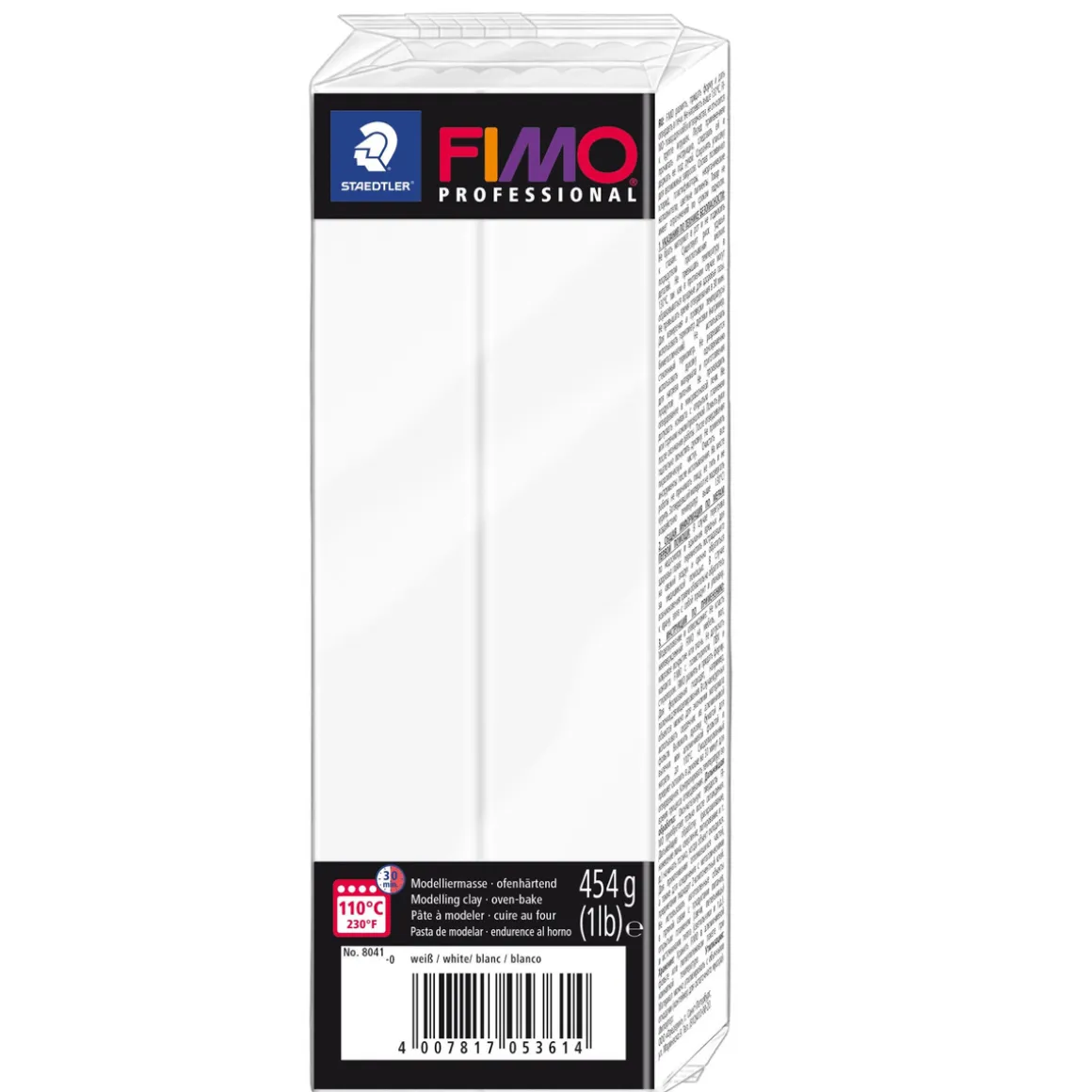 Fimo Professional 454 g hvid