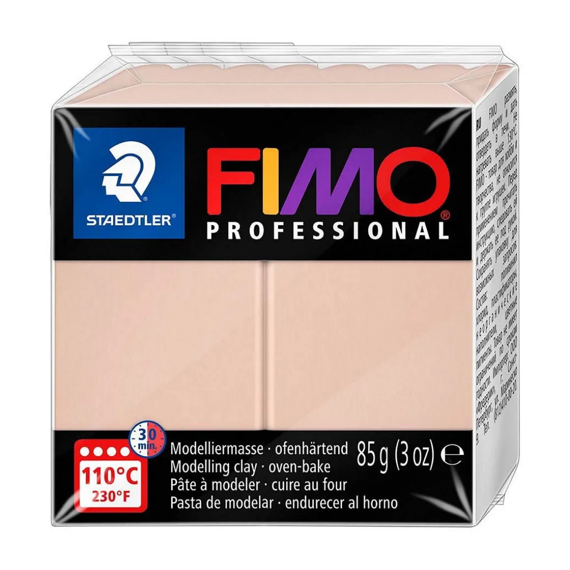 Fimo professional 85g rose – modeller til fine detaljer