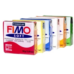 Fimo Soft 6 farver x 57 g