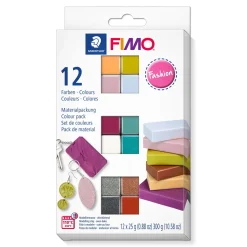 Fimo soft fashion 25 g 12 stk.