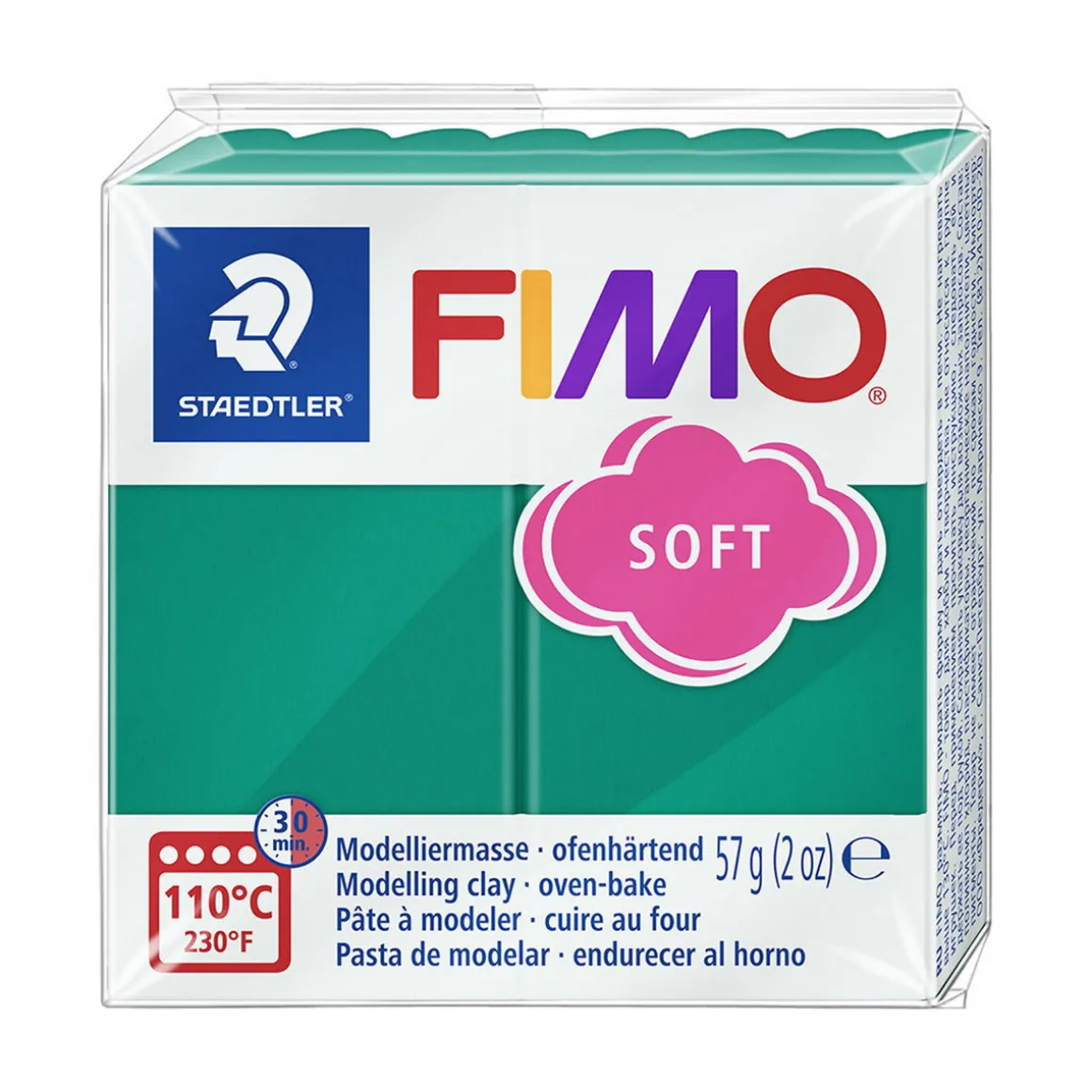 Fimo Soft 57g Emerald