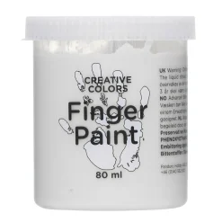Fingermaling 80 ml Hvid