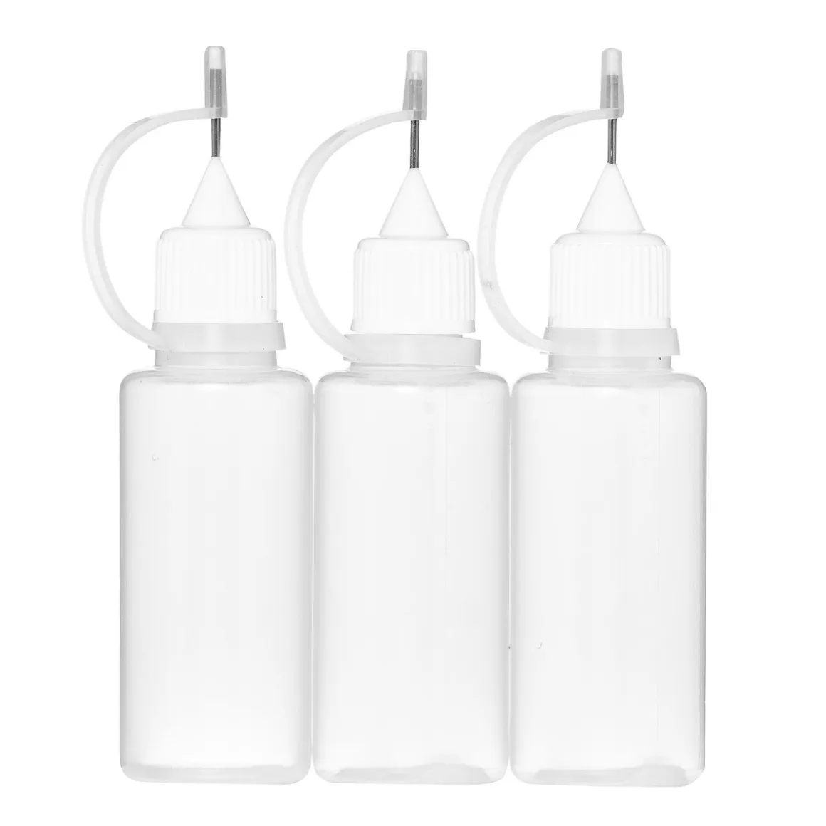 Flaske med nålespids, 20 ml, 3-pak