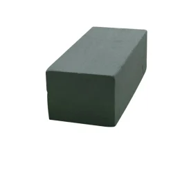 Floral foam blomsterskum, grøn, 23×11×7 cm