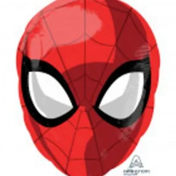 Folieballon 43 cm høj Spiderman ansigt