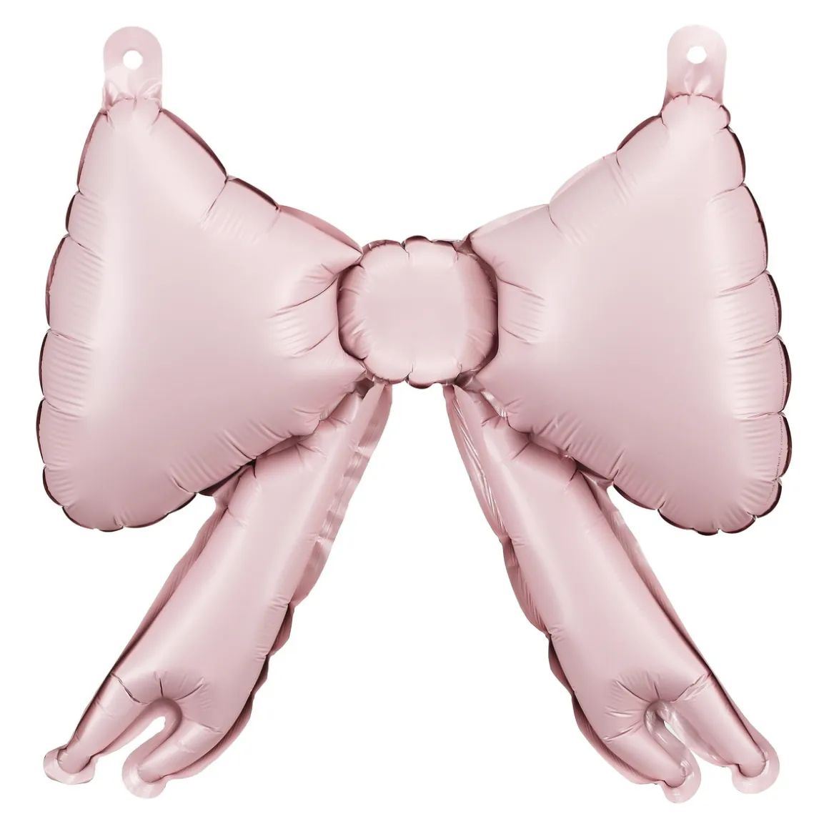 Folieballon 5-pak rosa sløjfer 25,5×25 cm