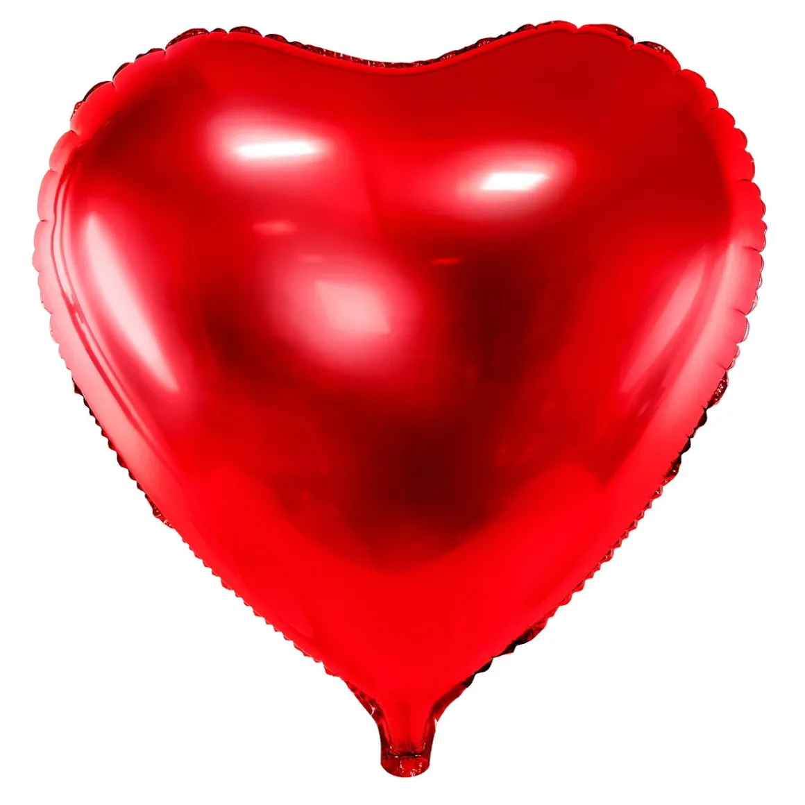 Folieballon rødt hjerte, diameter 45 cm – love is in the air!