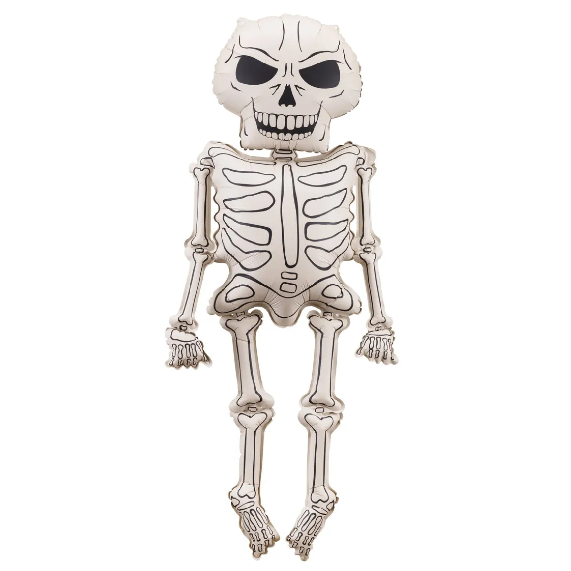 Folieballon skelet til en rigtig uhyggelig halloween! 46×129 cm