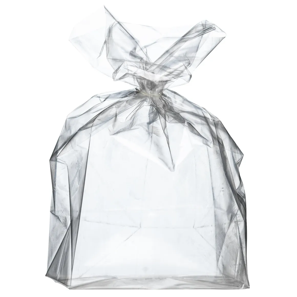 Folieret gavepose lille, transparent 20 stk. Mål: 10×7×20 cm